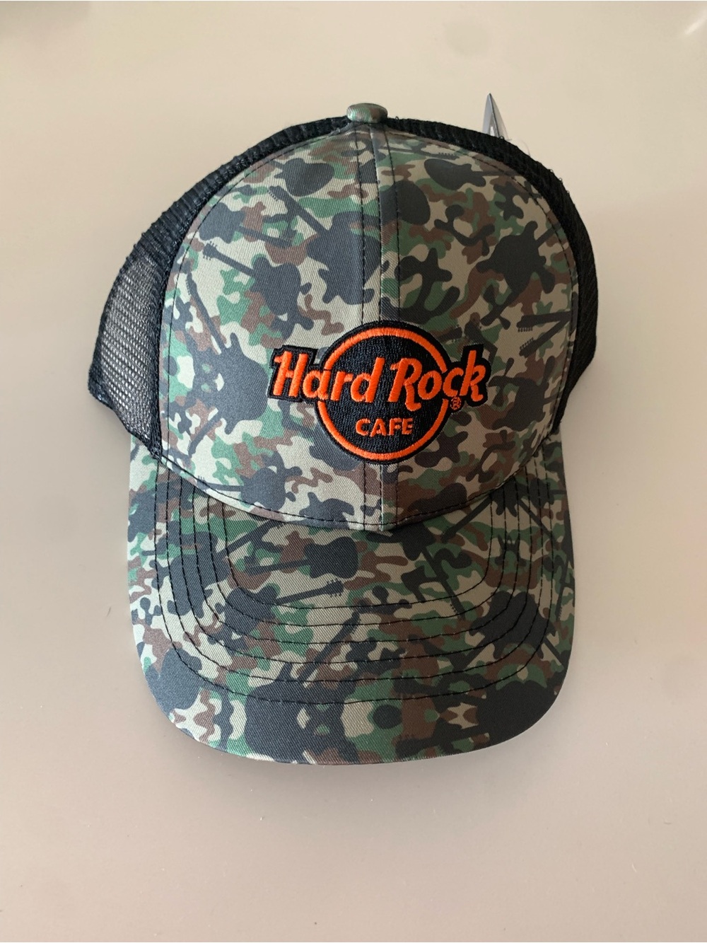 Hard Rock Cafe Black Tag with White Price Panel